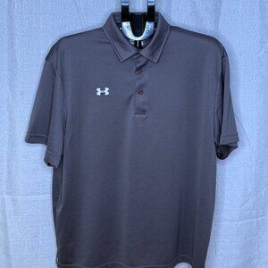 Under Armour - Heat Gear - Men's Loose Polo Shirt - Gray - Size XL